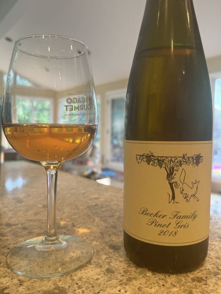 Becker family Pinot Gris 2018