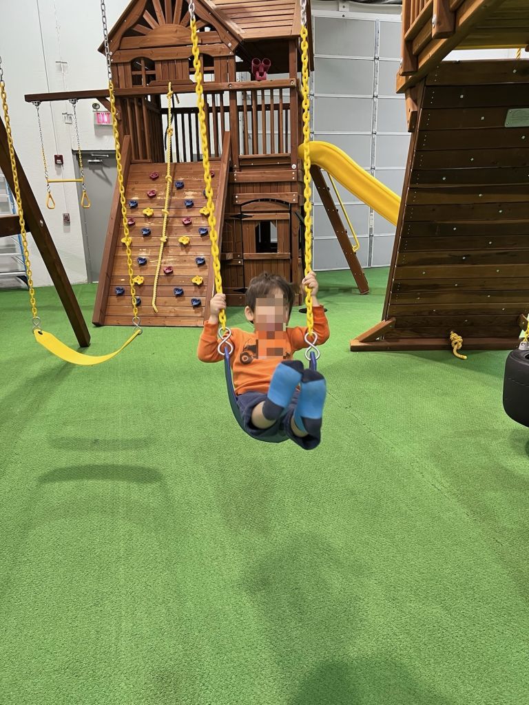 Indoor activties in winter-Rainbow Playset Showroom
